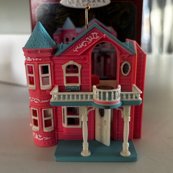 Hallmark Barbie Dream House And Barbie Spa Day Christmas Ornaments. - Picture 2 of 14